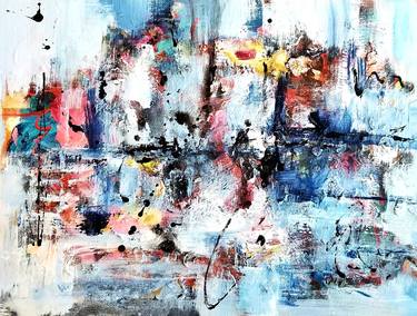 Original Modern Abstract Paintings by Agnes Bae
