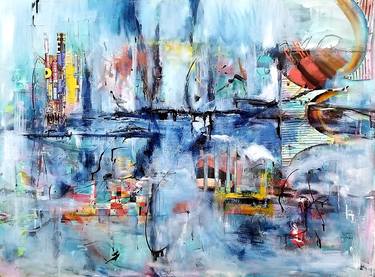 Original Abstract Expressionism Abstract Paintings by Agnes Bae