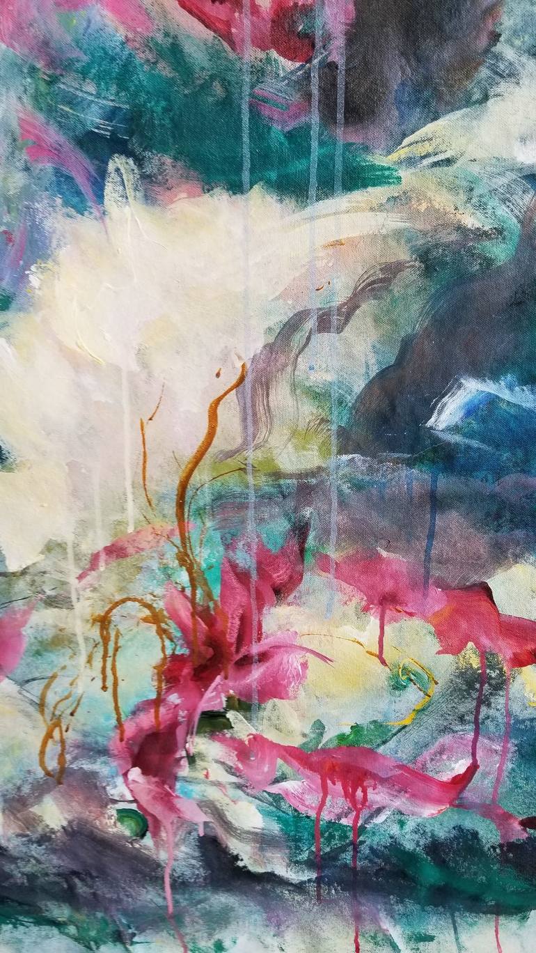 Original Abstract Painting by Agnes Bae