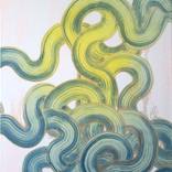 Tentacle Po... Green Strokes 2 by william dwiggins