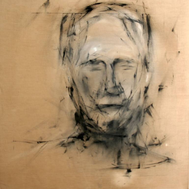 Untitles Faces series Painting by Giovanni de Michele Saatchi Art