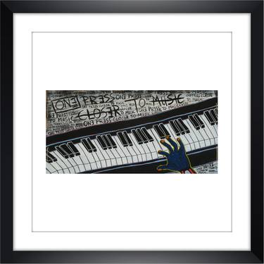 Original Contemporary Music Printmaking by Frank Willems