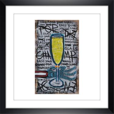 Limited Edt. Art Print – POP THE CHAMPAGNE thumb