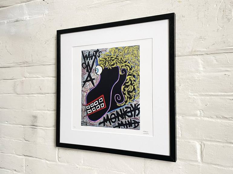 Original Contemporary Animal Printmaking by Frank Willems