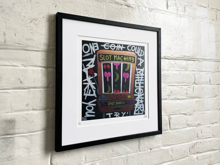 Original Contemporary Humor Printmaking by Frank Willems