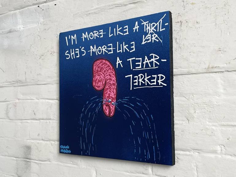 Original Contemporary Humor Painting by Frank Willems