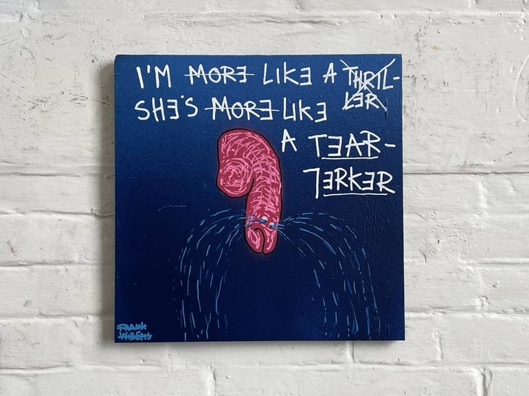 Original Contemporary Humor Painting by Frank Willems