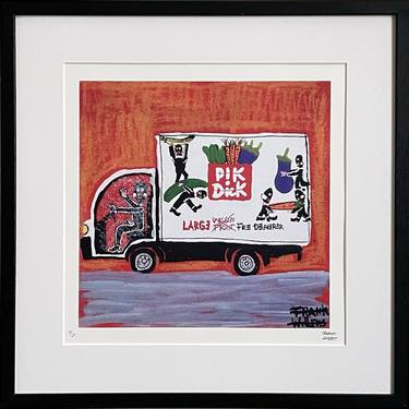 Limited Edt. Art Print – LARGE VEGGIES AND FRUIT – FREE DELIVERER thumb