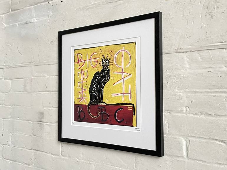 Original Street Art Animal Printmaking by Frank Willems