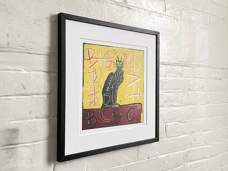 Original Street Art Animal Printmaking by Frank Willems