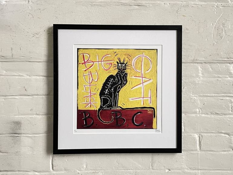 Original Street Art Animal Printmaking by Frank Willems