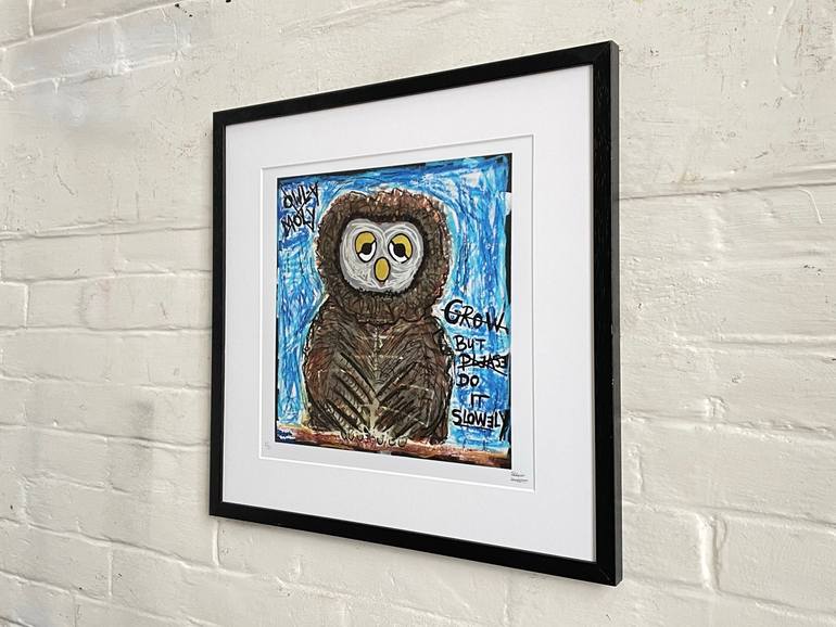 Original Street Art Animal Printmaking by Frank Willems