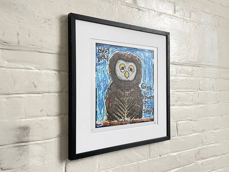 Original Street Art Animal Printmaking by Frank Willems