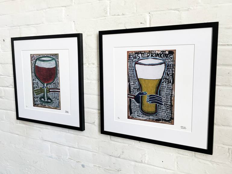 Original Contemporary Food & Drink Printmaking by Frank Willems