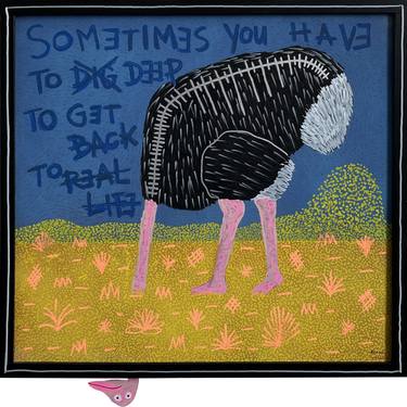 Original Street Art Animal Paintings by Frank Willems