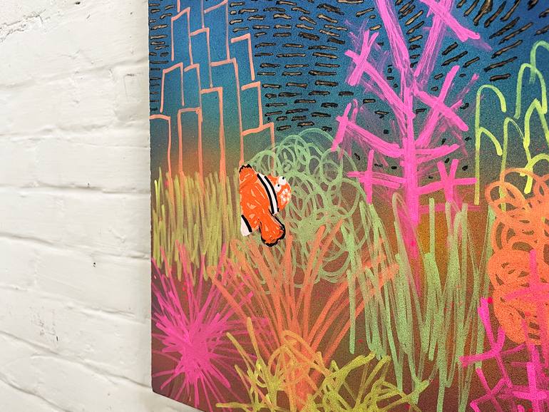 Original Street Art Animal Painting by Frank Willems