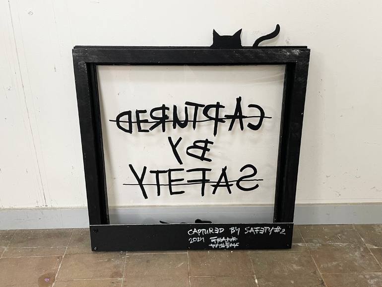 Original Street Art Health & Beauty Painting by Frank Willems