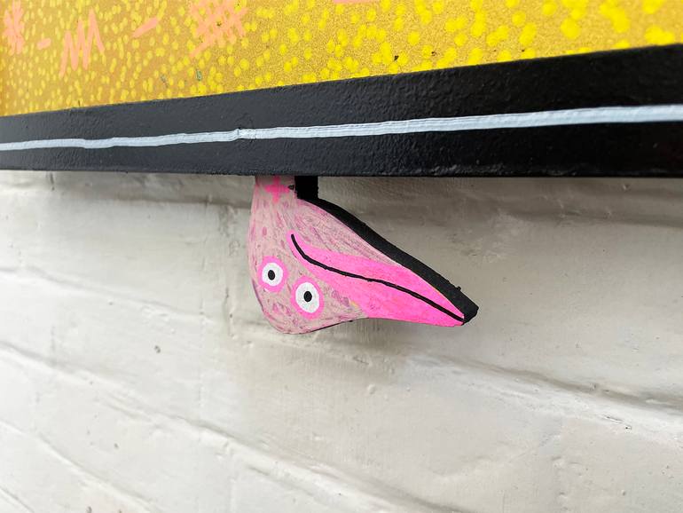 Original Street Art Animal Painting by Frank Willems
