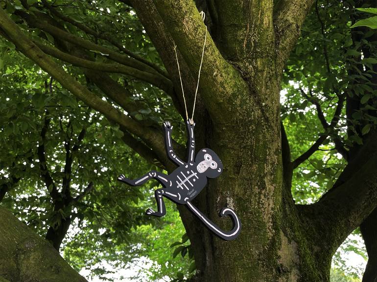 Original Street Art Animal Sculpture by Frank Willems