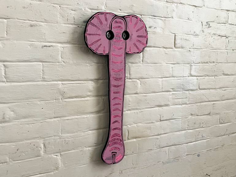 Original Street Art Humor Painting by Frank Willems