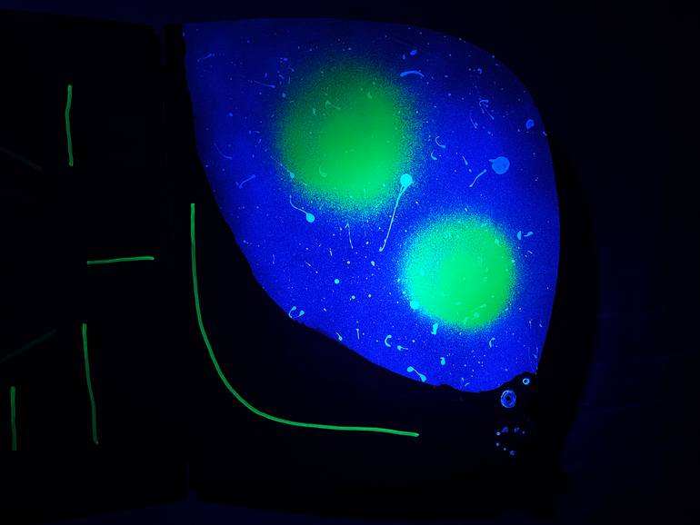 Original Street Art Animal Painting by Frank Willems