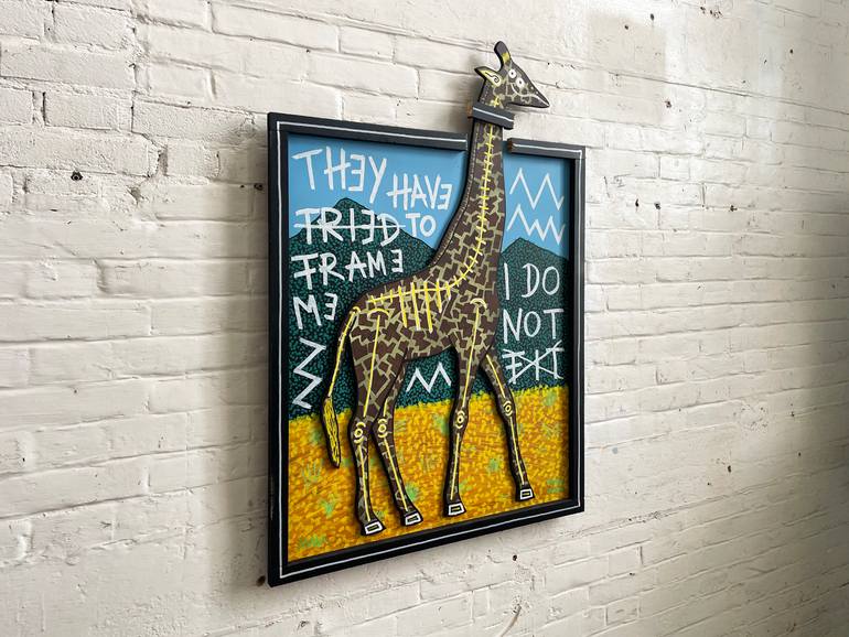 Original Pop Art Animal Painting by Frank Willems