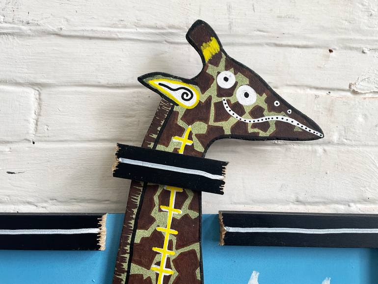 Original Pop Art Animal Painting by Frank Willems