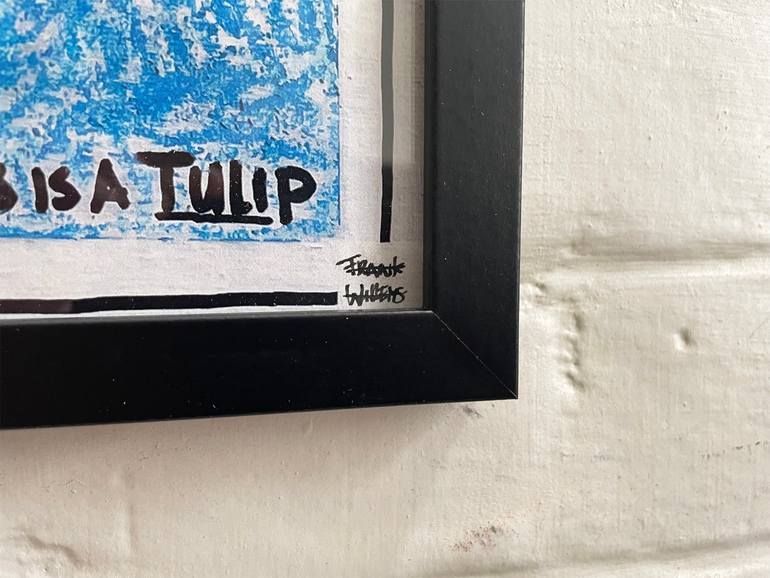 Original Pop Art Floral Printmaking by Frank Willems