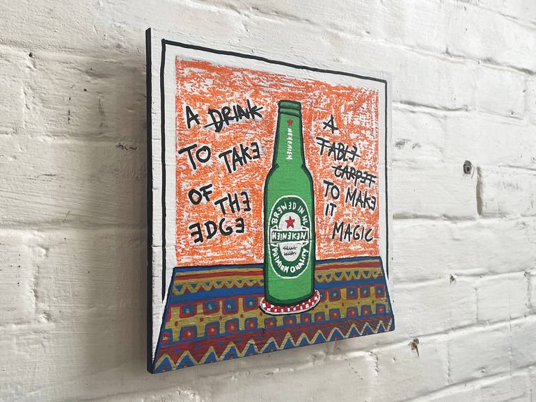 Original Pop Art Food & Drink Painting by Frank Willems