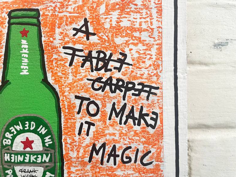 Original Pop Art Food & Drink Painting by Frank Willems