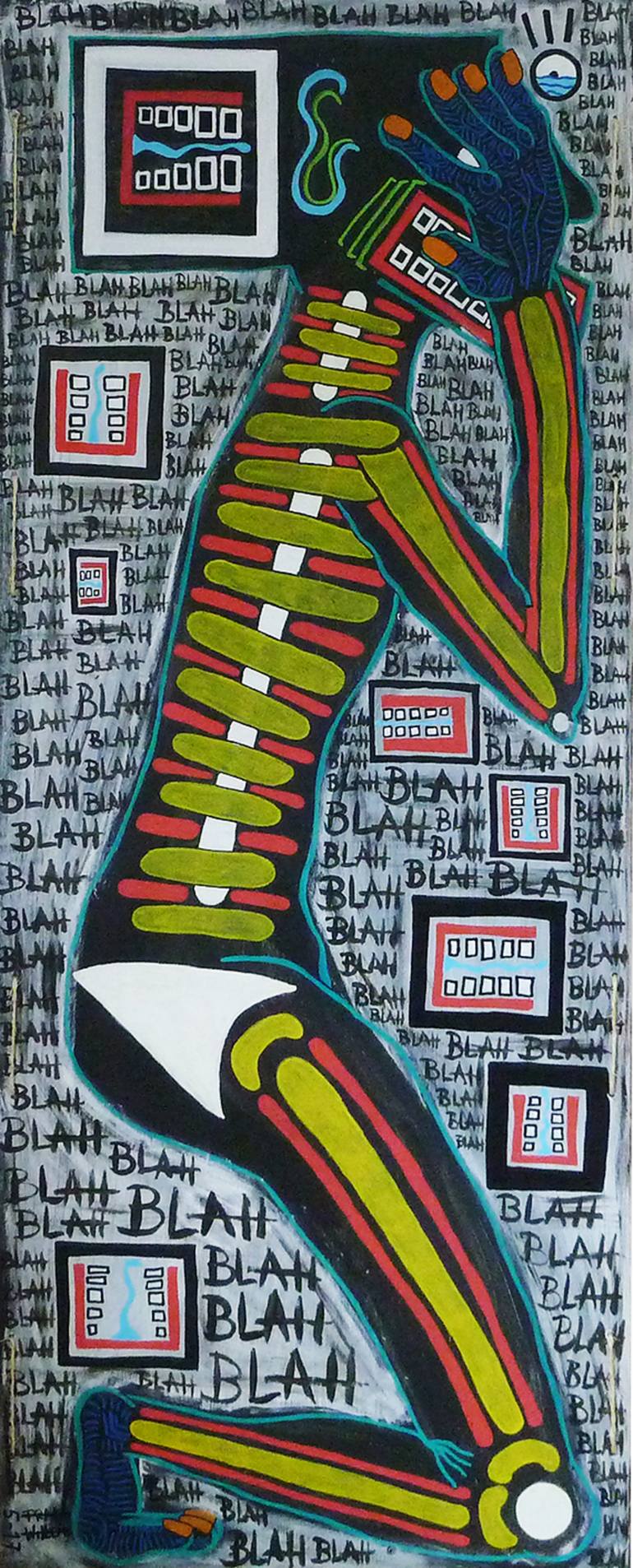 Original Expressionism People Paintings by Frank Willems
