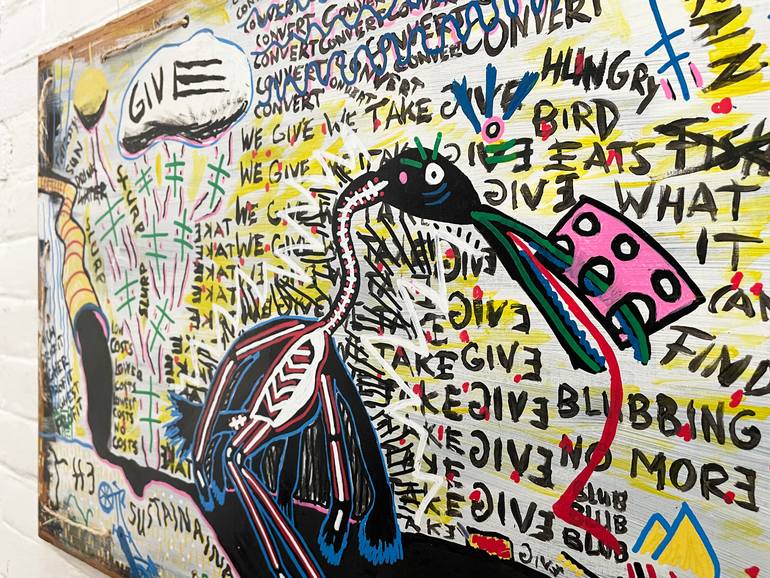 Original Expressionism Nature Painting by Frank Willems