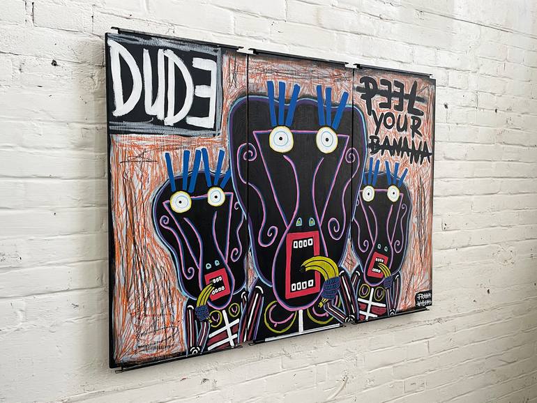 Original Expressionism Music Painting by Frank Willems