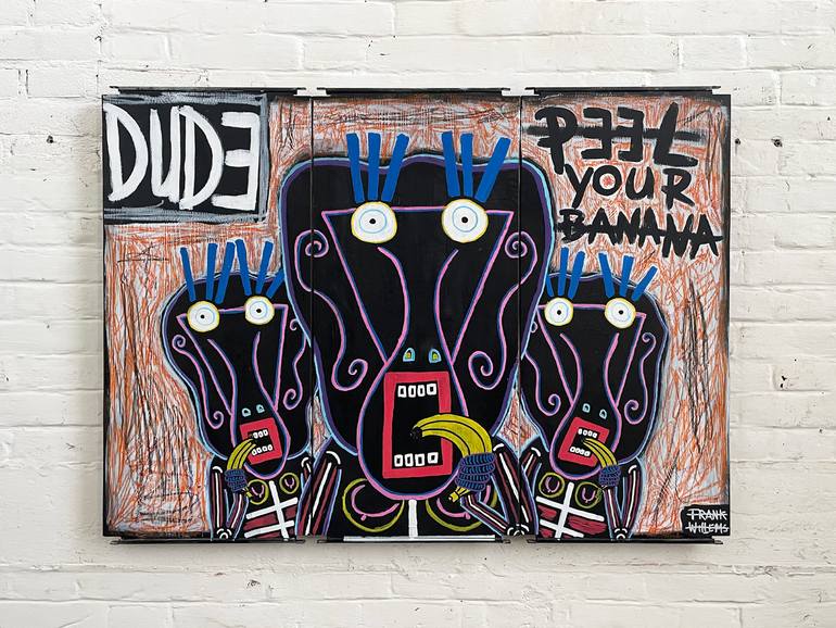 Original Expressionism Music Painting by Frank Willems