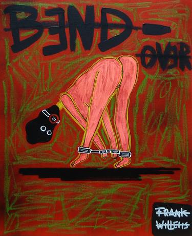Original Street Art Erotic Paintings by Frank Willems