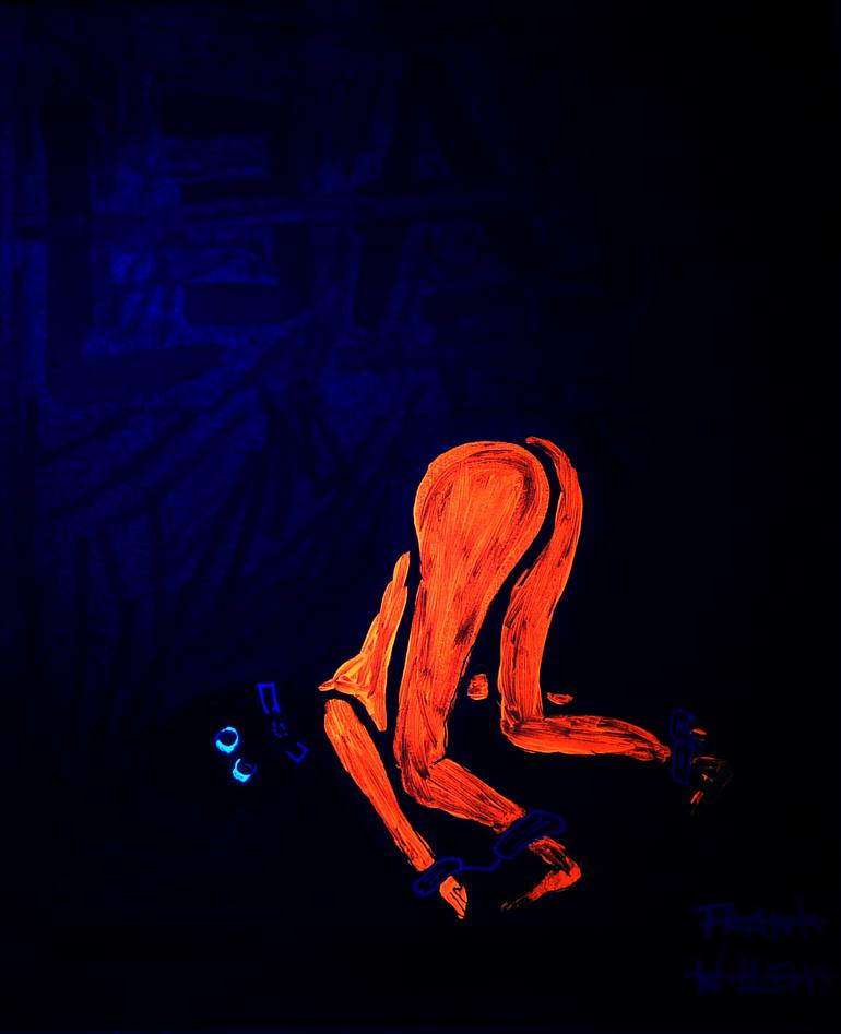 Original Erotic Painting by Frank Willems