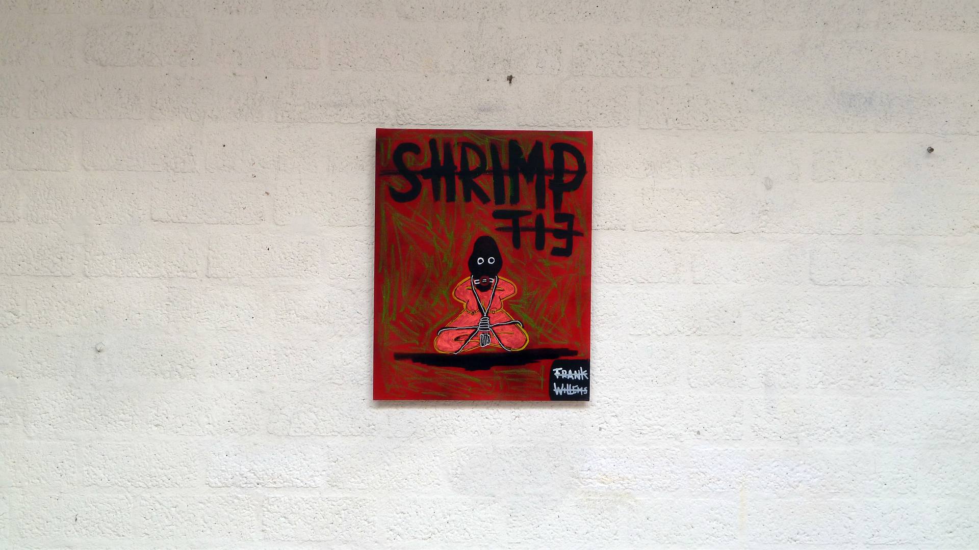 BDSM SHRIMP TIE Painting by Frank Willems | Saatchi Art