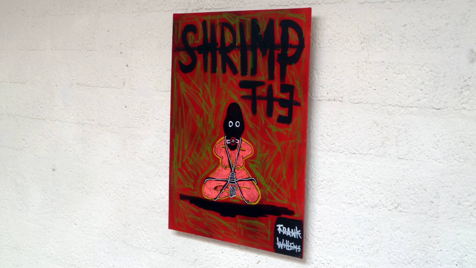 BDSM SHRIMP TIE Painting by Frank Willems | Saatchi Art