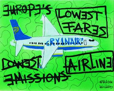 Original Airplane Paintings by Frank Willems
