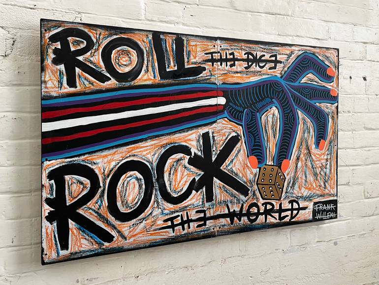 Original Expressionism Love Painting by Frank Willems