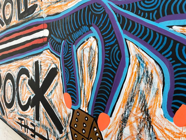 Original Expressionism Love Painting by Frank Willems