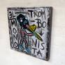 EL MONO TROMBONISTA by Frank Willems.

Year: 2018
Size: 55x55cm
Materials: Acrylic, marker on reused wood (IKEA table)

Inspiration:
MUSIC /// ZUMBA LA CACHIMBA /// LA JUNGLA BAND

More information about this artwork, please get in contact!
