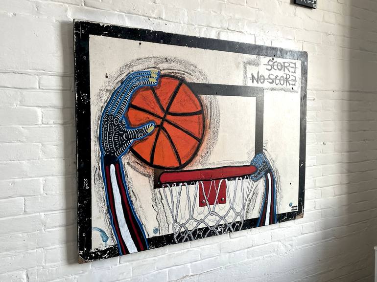 Original Street Art Sport Painting by Frank Willems