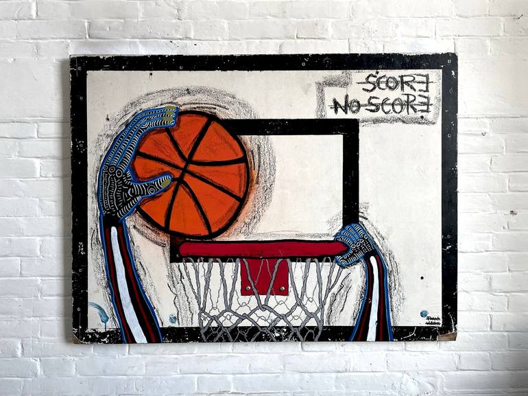 Original Street Art Sport Painting by Frank Willems