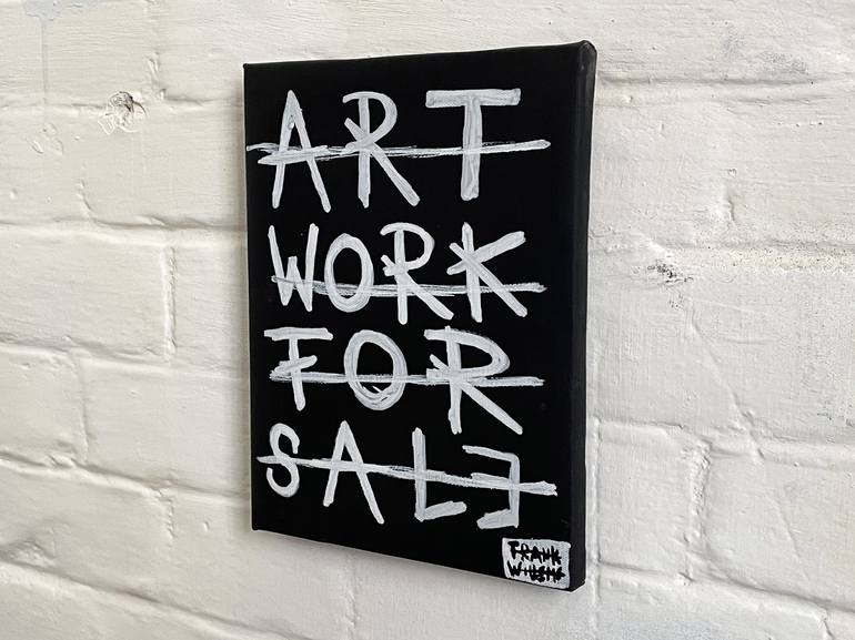 Original Street Art Calligraphy Painting by Frank Willems