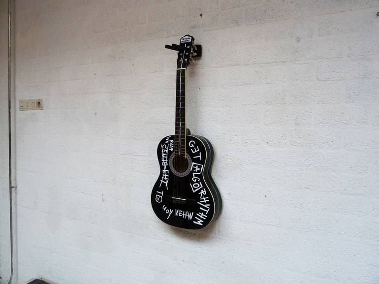 Original Expressionism Music Sculpture by Frank Willems