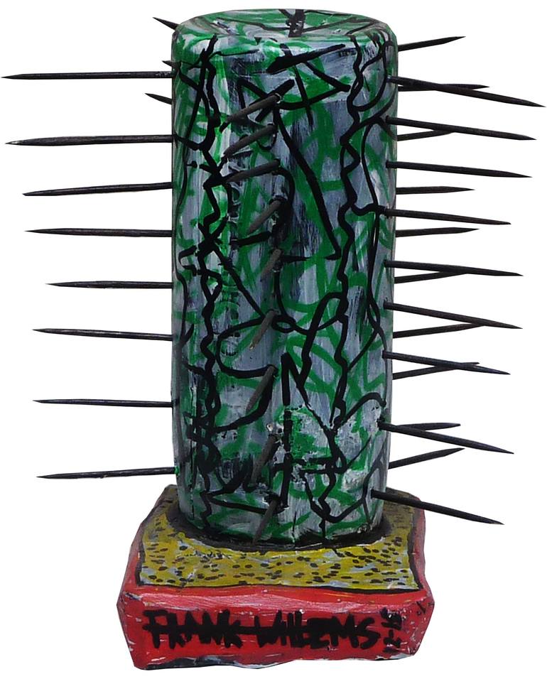 Original Expressionism Floral Sculpture by Frank Willems