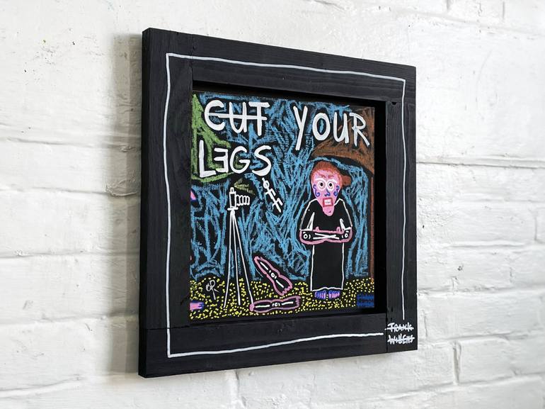 Original Figurative Humor Painting by Frank Willems