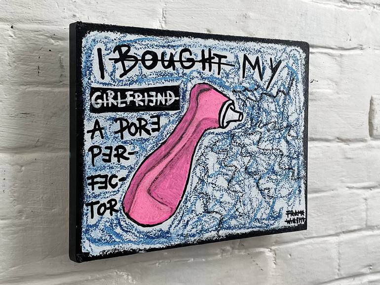 Original Street Art Humor Painting by Frank Willems