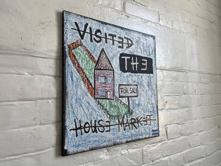 Original Street Art Home Painting by Frank Willems
